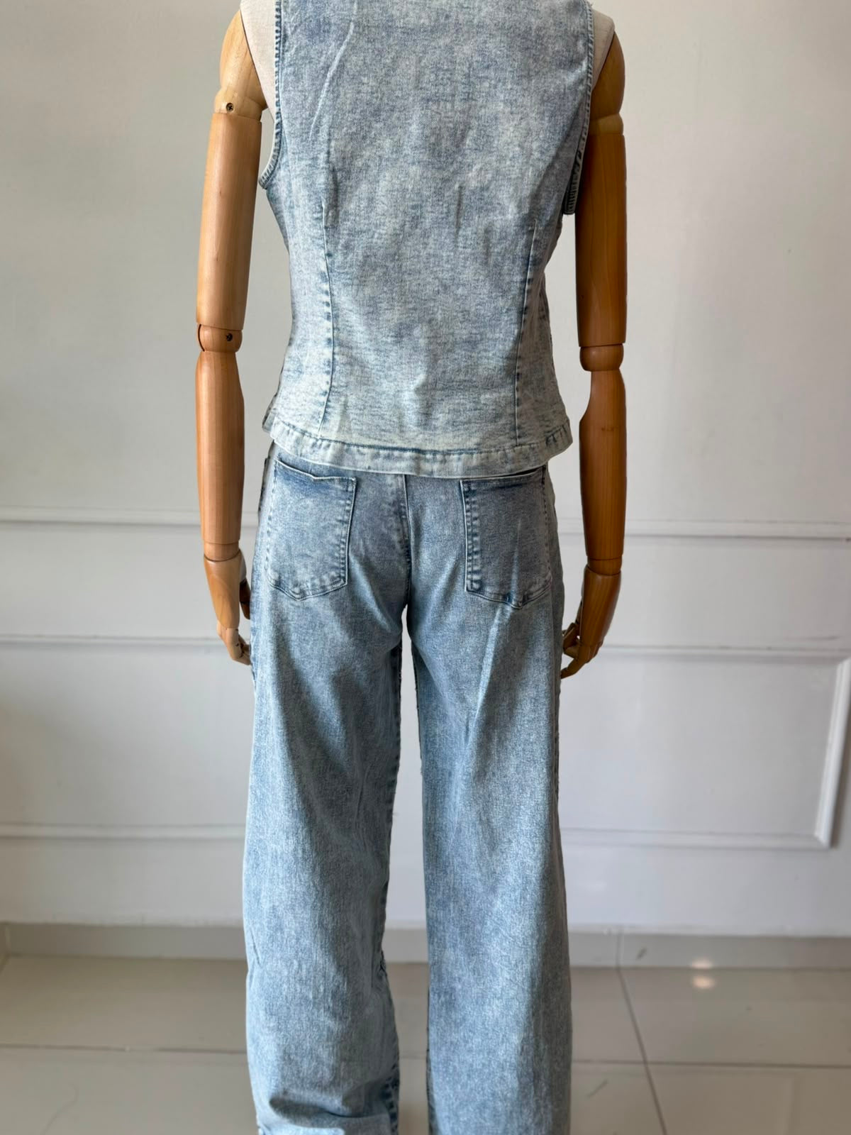Conjunto Mezclilla Bordado