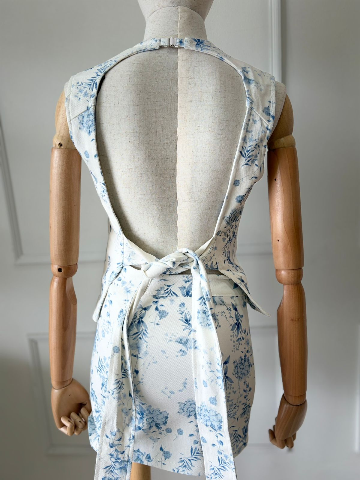 Set Floral Azul
