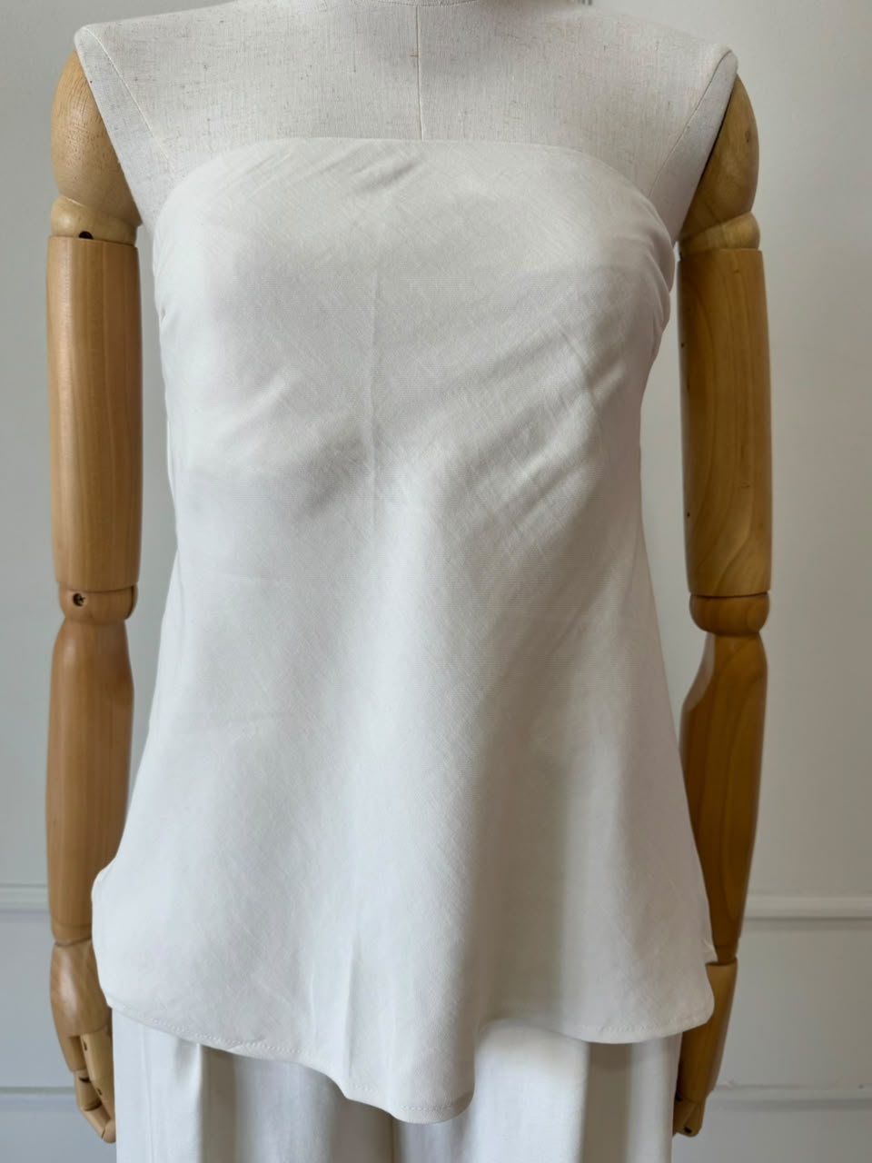 Conjunto blanco de algodón