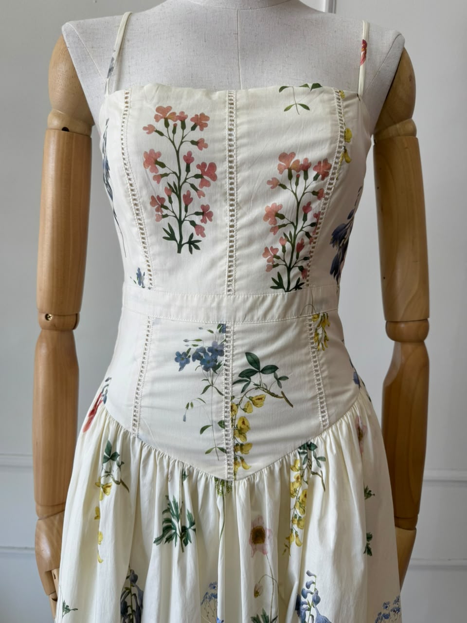 Vestido largo floreado